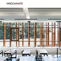 Lames d'aluminium OEM ODM, revêtement poudré, ventilation de façade, décoratif, extérieur, étanche