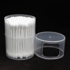 120 cotons-tiges en plastique à double tête rotative, doux pour usage quotidien - Product Image 2