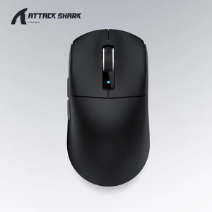 Tấn công cá mập R6 chuột không dây nhẹ paw3950 thể thao điện tử 42000dpi trò chơi ba chế độ BT 8K chuột có dây - Product Image 2