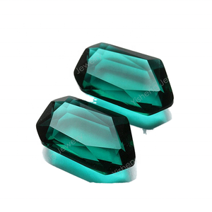 พลอยพลอยทัวร์มาลีนสังเคราะห์20มม. พลอยสีชมพูอเมทิสต์สีส้มเหลือง - Product Image 1