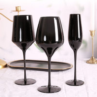 Verre à vin ou à whisky en cristal coloré avec logo personnalisé pour mariage