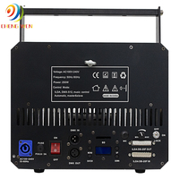 Motifs laser programmables 3D ILDA laser show DMX 5w 8w 10w 12W 15W RGB laser animation laser lumière pour dj/discothèque/boîte de nuit