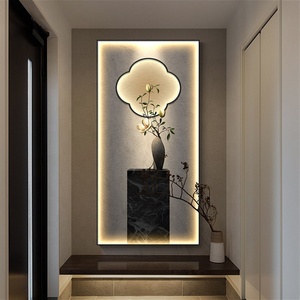 Bức tranh tường nghệ thuật hiện đại ánh sáng sang trọng khung hành lang lối vào cửa hiên phòng khách bức tranh trang trí nghệ thuật trừu tượng dạ quang - Product Image 6