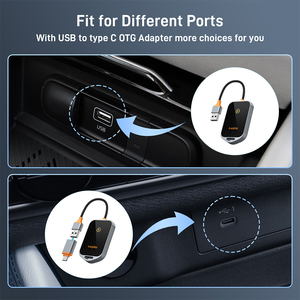 Topleo inalámbrico carplay AI Box coche mini radio carplay dongle portátil universal <span class=keywords><strong>portatil</strong></span> auto adaptador inalámbrico carplay AI Box - Product Image 6