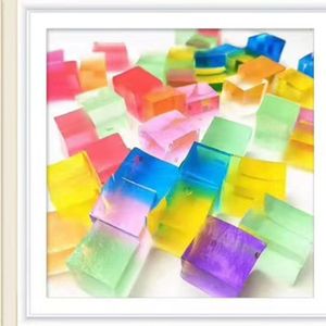 Bubble Cubes Large Square <b>Blocks</b> <b>Plastic</b> Craft Supplies For Teenagers Educational DIY Decoration Material Kit - Product Image 3