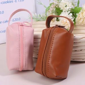 Portable Women Makeup Bag for Purse PU Cosmetic Bag Waterproof Toiletry <b>Mini</b> Lipstick Bag Cosmetic <b>Pouch</b> Travel - Product Image 5