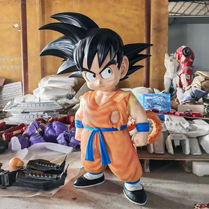 Estatua de Goku Ultra Instinto de <span class=keywords><strong>Dragon</strong></span> <span class=keywords><strong>Ball</strong></span>, Escultura de Resina de <span class=keywords><strong>Tamaño</strong></span> <span class=keywords><strong>Real</strong></span>, Modelo Artístico, Figura de Mascota para Decoración del Hogar - Product Image 3