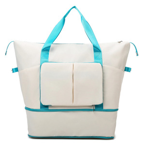 Sac de <span class=keywords><strong>voyage</strong></span> pliable à grande capacité en gros, <span class=keywords><strong>pas</strong></span> <span class=keywords><strong>cher</strong></span>, <span class=keywords><strong>pour</strong></span> femmes, sac de <span class=keywords><strong>week</strong></span>-<span class=keywords><strong>end</strong></span> léger, sac à bandoulière - Product Image 6