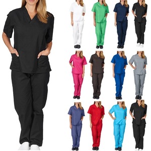 New Style New Quick-drying Medical <b>Scrub</b> Uniform <b>Scrub</b> Set Designed for Doctors and Nurses Oral Care Work <b>Clothes</b> Clothing - Product Image 1