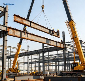 Venta Directa de Fábrica en China, Estructura de Acero de Alta Calidad para Talleres, Edificio Prefabricado, Almacén Metálico - Product Image 3