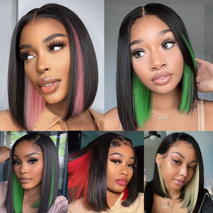 Pelucas Bob Cortas Vietnamitas Lacias Extremas de Alta Densidad con Frontal de Encaje HD de Cabello Humano Virgen de Doble Extracción para Vendedores - Product Image 5