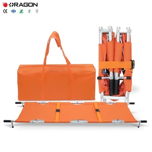 Peralatan Ambulans Medis dari Paduan Aluminium, Tandu Lipat Taktis untuk Penyelamatan Darurat, Alat Medis - Product Image 1