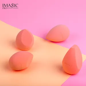 Chất Lượng Cao Khuôn Mặt Trang Điểm Puff Foundation Smear Sponge Bán Buôn Non Latex Phụ Nữ Vẻ Đẹp Trang Điểm Sponge