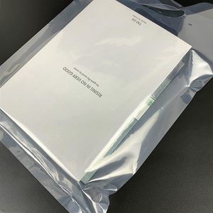 Bolsa de Plástico Transparente de Alta Calidad con Asa Troquelada para Joyería y Cosméticos, Bolsa de Compras Personalizada con su Propio Logotipo - Product Image 3