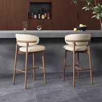 Tabourets de bar hauts de gamme, écologiques, durables, légers et robustes, de style nordique, pour la maison, l'hôtel et le salon