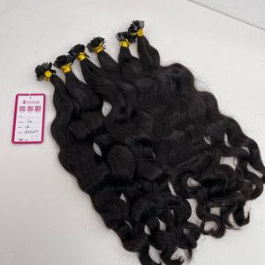 Extensiones de Cabello Humano Virgen Vietnamita con Punta Plana Ondulada, Pre-Adheridas con Queratina K-Tip Remy, la Mejor Calidad para Exportación - Product Image 6