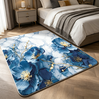 Tapis de porte en boue de diatomée super absorbant, à séchage rapide, antidérapant, imprimé sur mesure, tapis décoratif pour l'entrée de la maison, la cuisine