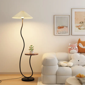 Lampada <span class=keywords><strong>da</strong></span> <span class=keywords><strong>Terra</strong></span> di Lusso in Legno Vintage <span class=keywords><strong>per</strong></span> Arredo Soggiorno, Lampada <span class=keywords><strong>da</strong></span> Tavolo Verticale Moderna Nordica <span class=keywords><strong>per</strong></span> Camera <span class=keywords><strong>da</strong></span> Letto e Soggiorno - Product Image 1