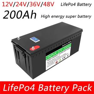 <span class=keywords><strong>12V</strong></span> 24V 36V 48V 200AH LiFePO4 배터리 RV 캠핑 골프 카트 오프로드 태양 에너지 저장 배터리 - Product Image 3