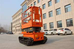 8m 10m 12m 14m jalur Crawler gunting hidrolik berpenggerak sendiri Platform pengangkat medan kasar elektrik gunting angkat ponsel - Product Image 5