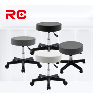 Fabriqué en Chine, tabouret de laboratoire réglable, chaise de médecin, chaise de salon médical, mobilier antistatique, chaise d'hôpital en PU avec roulettes - Product Image 3