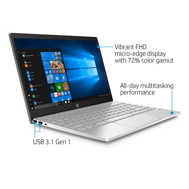 HP Pavilion 13-inch  Laptop Intel Core I5-8gen Processor, 8 GB SDRAM Memory, 256 GB Solid-State Drive, Windows 10