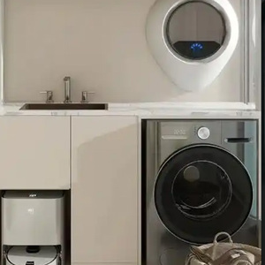 Garde-robe balcon personnalisé hauteur plafond armoire à linge en aluminium étanche - Product Image 6