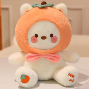 Peluches Ours en Peluche de la Série Sweet Fruit Team, Poupées Lapin Super Mignonnes pour Célébrités d'Internet, Cadeau pour Enfants, Vente en Gros, Doublure en Maille - Product Image 3