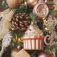 Nouvel ensemble de décorations de Noël en forme d'élchons, modèle chinois, pour scène de Noël, mini-ornement de gâteau de table