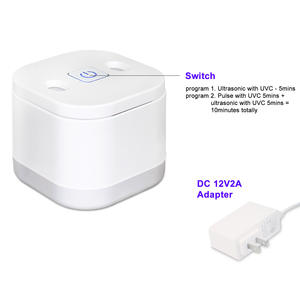 Mini Nettoyeur à Ultrasons pour Usage Domestique, Réservoir en Acier Inoxydable 304, <span class=keywords><strong>Appareil</strong></span> de <span class=keywords><strong>Nettoyage</strong></span> pour <span class=keywords><strong>Lunettes</strong></span>, Bagues, Colliers, Prothèses Dentaires et Retainers - Product Image 2