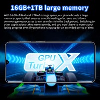 Original C20 Pro Gaming Phone 6,5 ''HD Android 8,1 Teléfono inteligente 2800mAh Reconocimiento facial Desbloqueo de huellas dactilares Teléfono global 3G