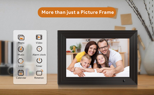 10 10,1 Zoll WiFi LCD Digitaler Foto rahmen mit automatischer Diashow mit USB SD für Videos Bilder - Product Image 3