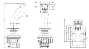 Kalmar 3-осевой джойстик, 9209430058 порт, штабелер, Kalmar, Сервоуправление, RunnTech - Product Image 6