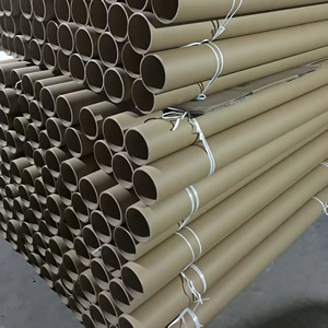 บรรจุภัณฑ์เครื่องสำอางแบบกระดาษคราฟท์ทรงกระบอกรีไซเคิลรักษ์โลก เคลือบด้าน ผลิตจากกระดาษฟูเซ็น ขนาด 3/6 นิ้ว ความจุสูง ผลิตในจีน - Product Image 2