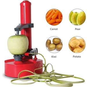Éplucheur Rotatif en Acier Inoxydable pour Fruits et Légumes, Éplucheur Automatique de Pommes, Éplucheur Électrique de Pommes de Terre - Product Image 5
