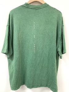 Camiseta Verde Lavada Oversize para Hombre, con Estampado de Dibujos Animados 'I'M GOOD <span class=keywords><strong>MOOD</strong></span> TODAY' por Transferencia Térmica, Transpirable, 280g, Corte Holgado Informal - Product Image 5