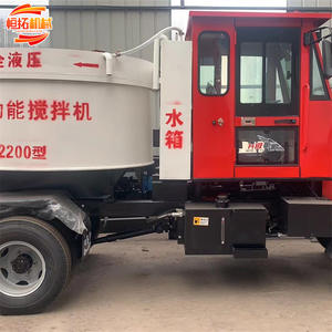 Camion malaxeur à benne plate tout-terrain à déchargement automatique Chaotian Pot Truck Vertical Mixer - Product Image 3