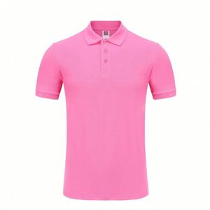 Diseño de Logotipo Personalizado, Camisetas Polo Transpirables de Moda para Hombre, 100% Algodón, Estampadas, Manga Corta, Ropa Masculina - Product Image 5