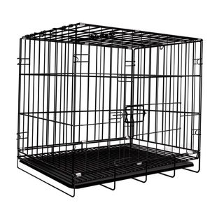 Animaux de compagnie autres Cages en acier inoxydable <span class=keywords><strong>Cage</strong></span> transporteurs fil pour maisons vente grand chat chenil métal extérieur chien clôture métal - Product Image 1