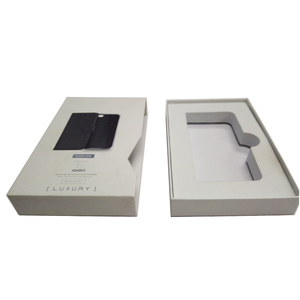 Branded Luxury Anti-Shock Cardboard Drawer-Style Phone Case Box Magnetic Closure Sponge Matt <b>Lamination</b> Smart Electronics - Product Image 1