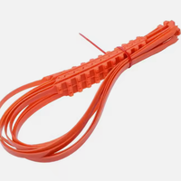 Attaches de câble en nylon réutilisables antidérapantes solides de 900mm pour pneu de voiture