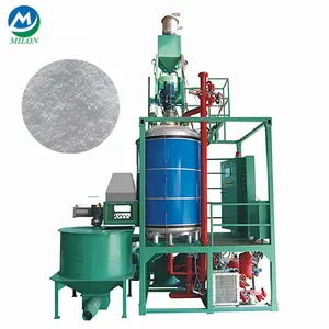 Máquina de expansión de espuma de poliestireno de alta capacidad, preexpansor de lote de materia prima EPS