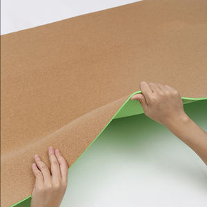 SANFAN Cork <span class=keywords><strong>Yoga</strong></span> Mat Línea postural personalizable Eco Friendly Cork TPE <span class=keywords><strong>Yoga</strong></span> Mats - Product Image 4