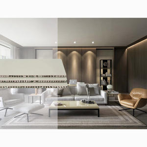 Panneaux muraux en nid d'abeille en aluminium SPC légers, anti-décoloration, décoratifs d'intérieur, imperméables - Product Image 1