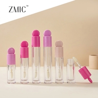 2.5ml 3ml 5ml Bonbons Brillant À Lèvres Tubes Kit Blanc rose Violet Mignon Brillant À Lèvres En Gros Ensemble Mini Nouveau Brillant À Lèvres Fun Designs