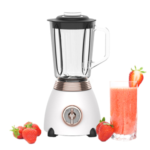 Blender-presse-agrumes rétro à 2 vitesses et à impulsions avec pot en verre de 1,5 L, 6 lames en acier inoxydable pour les smoothies et les milkshakes - Product Image 4