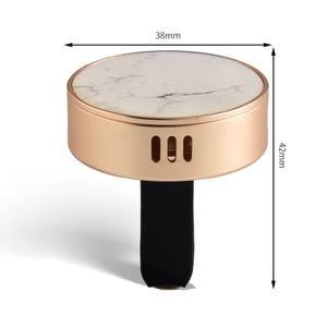 Difusor de Aceite Esencial para Coche con Clip de Ventilación, Adhesivo Epoxi Chapado en Oro, Aroma y Fragancia, Venta al por Mayor - Product Image 5