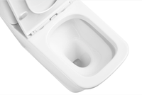 Vente en gros de toilettes modernes de haute qualité pour hôtels, toilettes en P-Trap Sanitaires Placard à eau Inodoro Toilette deux pièces montée au sol