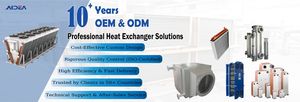 Échangeur de chaleur industriel Aidea pour le <span class=keywords><strong>chauffage</strong></span> et le refroidissement, en acier, à ailettes, utilisé comme composant essentiel dans diverses applications - Product Image 6