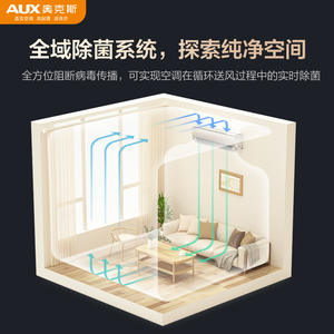 Climatiseur mural AUX 1,5 HP à fréquence fixe, économie d'énergie, pour usage domestique et chambre à coucher - Product Image 3